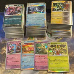 S&V Era Holo/Reverse Rare Bulk Lot (300) Pokemon Tcg - Rare foils Only -many set - Image 1