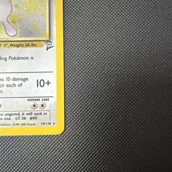 Wigglytuff 19/130 Holo Rare Pokemon Base Set 2 NM - Image 5
