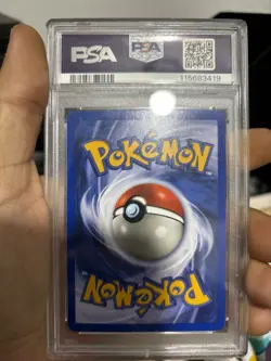 Pokemon Neo Genesis Typhlosion Holo Rare 18/111 PSA 7 2000 English - Image 2