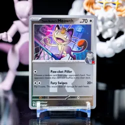 Pokemon TCG - Ascended Heroes - (Reverse Holo) - Team Rocket's Meowth - 161/217 - Image 1