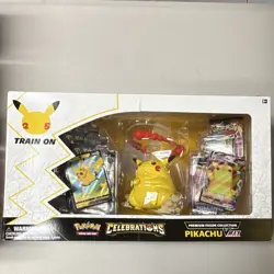 Pokemon Celebrations Pikachu VMAX Booster Special Edition Box 290-80940 - Image 1