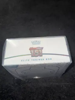Factory Sealed + ACRYLIC CASE Pokemon TCG Scarlet & Violet 151 ETB 📦✅ 820650853159 - Image 3