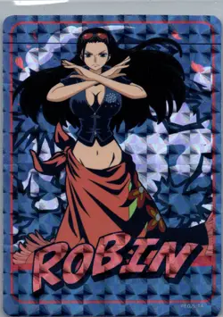 One Piece Holographic Trading Sticker Robin - Image 1