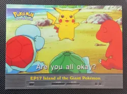 EP17 Island of the Giant Pokemon Pokemon Topps Series 2 Card - Image 1
