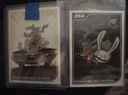 Sam & Max Save The World #263/#264 Limited Run Games Silver Trading Cards - Image 1