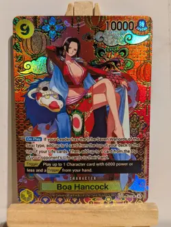 Boa Hancock Art Print High Quality Custom Card One Piece Card Game OP14-090 - Image 1