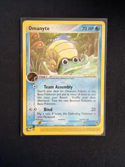 Omanyte 70/100 Pokemon TCG Card Sandstorm Near Mint - Image 1