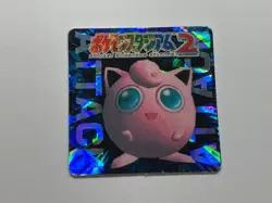 Pokemon Jigglypuff Mini Card Stadium 2 GB Pocket Prism Holo vintage Near Mint - Image 1