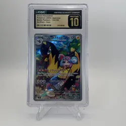 2025 POKEMON JPN BATTLE PARTNERS ART RARE IONO'S KILOWATTREL CGC 10 PRISTINE - Image 1