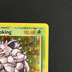 Pokemon TCG Nidoking Base Set (Unlimited) 11/102 Holo Rare - LP - Image 3