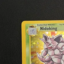 Pokemon TCG Nidoking Base Set (Unlimited) 11/102 Holo Rare - LP - Image 4