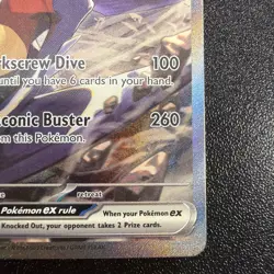Pokemon TCG Cynthia's Garchomp EX 232/182 Sv10 Destined Rivals Holo SIR NM-lp JY - Image 4