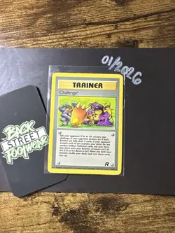 Challenge 74/82, Team Rocket Set Pokemon TCG WOTC, Vintage 2000, Uncommon, LP/MP - Image 4