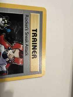 Pokemon TCG Rockets Sneak Attack Holo Trainer Card 16/82 - Image 2