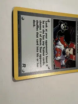 Pokemon TCG Rockets Sneak Attack Holo Trainer Card 16/82 - Image 4