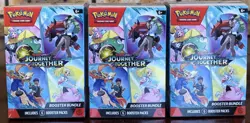 3 x Pokemon TCG Scarlet & Violet Journey Together Booster Bundles New & Sealed - Image 1