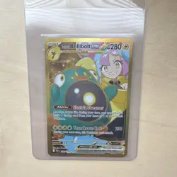 Pokemon Iono's Bellibolt EX 188/159 Sv09 Journey Together Hyper Rare Holo TCG - Image 1