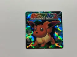 Pokemon Eevee Mini Card Stadium 2 GB Pocket Prism Holo vintage Near Mint - Image 1