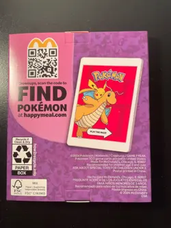 Pokemon Dragon Discovery McDonalds Promo Sealed Booster New Factory Sealed 2025 - Image 2