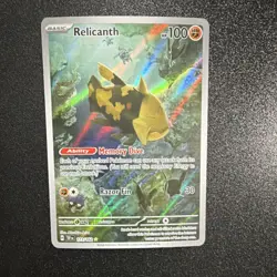 Pokemon TCG Relicanth 173/162 SV05 Temporal Forces Illustration Rare Holo 100HP - Image 1