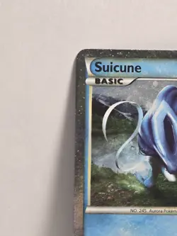 *BLACK STAR PROMO HOLO* Pokemon Suicune HGSS21 Heartgold & Soulsilver (Drawn On) - Image 5