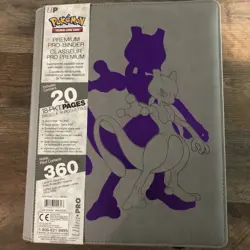 Pokemon Mewtwo Binder Filled 360 Slots From Multiple Sets - Image 1