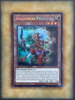 Yugioh Amazoness Princess SBC2-ENH09 Speed Duel Secret Rare 1st Ed NM - Image 1
