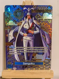 Sengoku Art Print High Quality Custom Card One Piece Card Game OP07-046 - Image 1