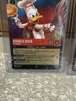 Disney Lorcana Magical Places Epcot 2026 Rapunzel & Donald Duck Promo Set Of 2 - Image 3