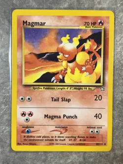 Magmar 40/111 Pokemon TCG Neo Genesis Vintage WOTC Card Regular (Light Play) - Image 1