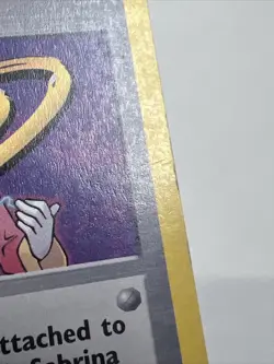 DAMAGED Sabrina 110/132 Regular/Non-Holo Gym Challenge AUTHENTIC Pokemon Card - Image 3