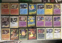 Pokemon Celebrations 21 card lot. NM. Pikachu V & full art Charizard V promo Mew - Image 1