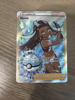 Nessa TG27/TG30 Lost Origin Trainer Gallery English Pokemon Card- NM - Image 1