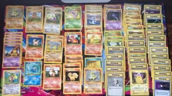 Pokemon TCG WotC Base Set/Jungle/Fossil/Team Rocket Lot 216 Cards M-HP - Image 1