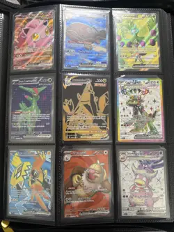 Pokemon TCG MIXED Binder - Full Art/Ex Cards/Mixed Lot, all NM (READ DISC) - Image 1