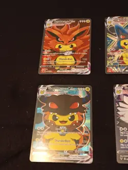 6Pikachu Pokemon Card Holo GX VSTAR VMAX GX EX Cosplay Art - Image 2