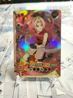 Naruto Kayou CCG - Haruno Sakura NR SSR 047 Holo Rare Anime Card - Image 1