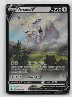 Arceus V - Promo SWSH: Sword & Shield Promo Cards SWSH204 LP - Image 1