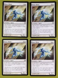 Ruin Ghost x4 Worldwake 4x Playset Magic the Gathering MTG - Image 1