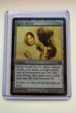 Lich's Mirror FOIL Mystery Booster #210 NM - MTG ENG - Image 1