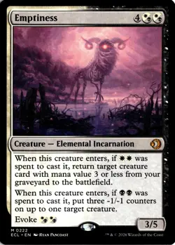 Emptiness 222 ECL Lorwyn Eclipsed NM - Image 1