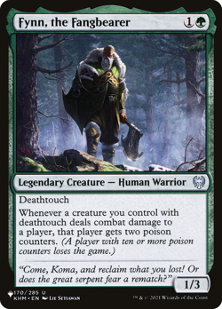 Fynn, the Fangbearer 170 | Near Mint | The List Magic MTG - Image 1