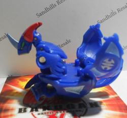 Bakugan Helix Dragonoid Blue Aquos DNA Gundalian Invaders 760G - Image 1