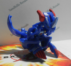 Bakugan Helix Dragonoid Blue Aquos DNA Gundalian Invaders 760G - Image 3