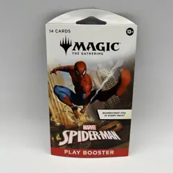 MTG: Magic The Gathering Marvel Spider-Man Play Sleeved Booster Pack - A020634 - Image 1