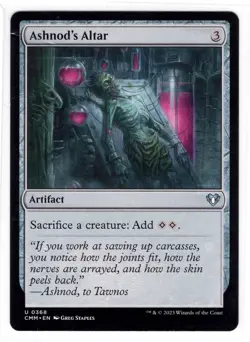 MTG Ashnod's Altar (368) - Commander Masters (CMM) Regular Magic Near Mint - Image 3