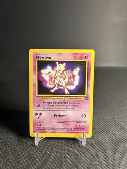 Pokemon TCG Mewtwo (Movie Promo) 03/53 Wotc Promo Regular MP - Image 1