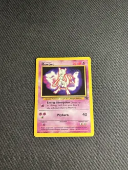 Pokemon TCG Mewtwo (Movie Promo) 03/53 Wotc Promo Regular MP - Image 3