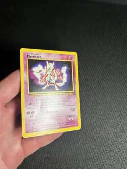 Pokemon TCG Mewtwo (Movie Promo) 03/53 Wotc Promo Regular MP - Image 5