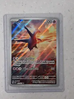 Pokemon TCG Latios 203/191 Surging Sparks Illustration - Image 1